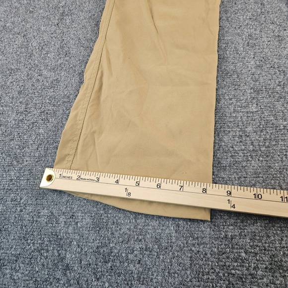 Wrangler Outdoor Series Mens Tan Khaki Stretch Cargo Hiking Pants 30x32 NW780KP - Picture 2 of 11